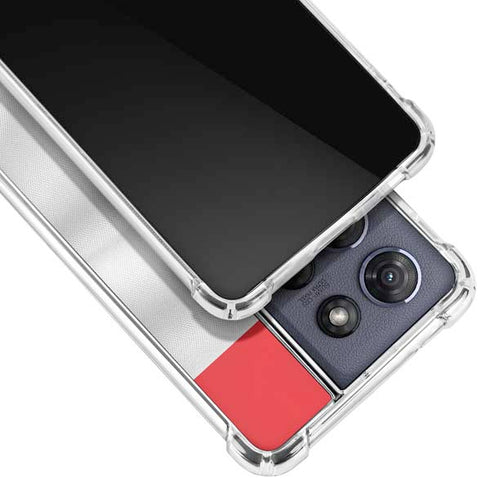 Serbia Soccer Flag Moto G Play 5G (2025) Clear Case